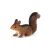 Bullyland Squirrel Figurine - 3.5 cm, realistic animal toy