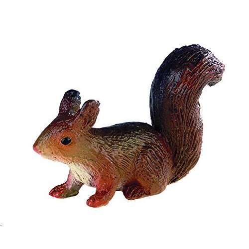 Bullyland Squirrel Figurine, 64423B, hand-painted, 3.5cm tall, realistic, detailed