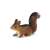 Bullyland Squirrel Figurine, 64423B, hand-painted, 3.5cm tall, realistic, detailed