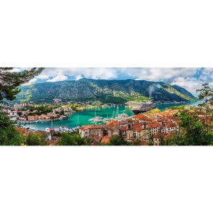 Kotor Montenegro Panorama Puzzle Bild - Puzzle