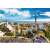 Trefl Park Güell, Barcelona 1500 darabos kirakós játék, a park panorámás kilátásával, a jellegzetes mozaik padokkal és épületekkel