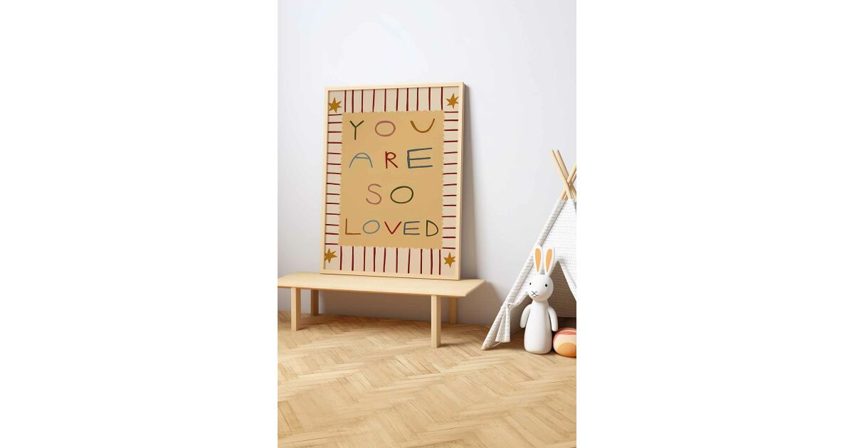 Wallity Decorative Framed MDF Painting Multicolor Teknrsymdf - 57 176535955
