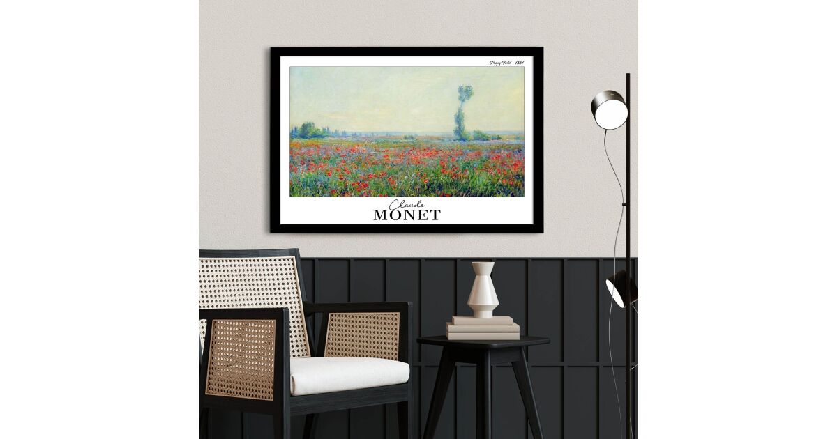 Wallity Decorative Framed Painting Multicolor 4262SYHMONET-022 176536579