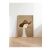 Wallity dekoratív keretes festmény, többszínű, cowboy kalapos kacsát ábrázol fehér falnak támasztva, 50x70 cm