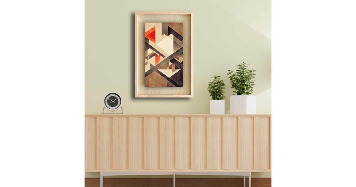 Wallity Decorative Framed Painting Multicolor Ahsakca - 002 176539926