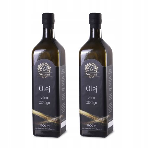 Arany lenmagolaj BUDWIGOWY 2 x 1000ml Naturini