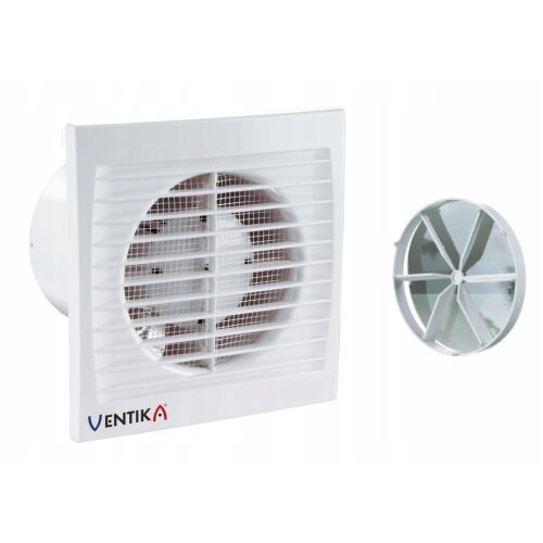 VENTS VENTIKA D100SWC 100mm-es fürdőszoba elszívó ventilátor időzítővel és ingyenes visszacsapó szeleppel - Szellőztető ventilátor