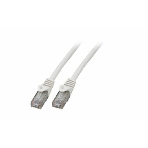 Mercodan kábel javító, KAT6 UTP, fehér, 5,0 m, halogénmentes, 2x4xAWG24 LSZH, polizsák, CCA 176690125 - Patch kábel