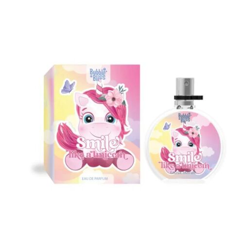 Bubble Bliss, Smile Like a Unicorn, Eau de Parfum, lányoknak, 15 ml