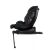 Chipolino Hypnotic Plus i-Size autósülés faszén 40-150cm, oldalnézet, ISOFIX alap, 0-12 éves gyermekeknek