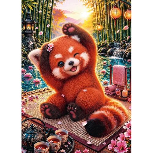 Trefl 500 db-os Premium Plus puzzle - Cuteness Overload - Charming Red Panda (37644) 179760324 - Puzzle és kirakó