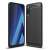 Forcell CARBON tok Samsung Galaxy A70 / A70s fekete telefontok, front and back view