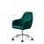 Comfort 5.2 velúr irodai szék, zöld, elülső nézet