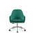 Comfort 5.2 velúr irodai szék, zöld, elülső nézet