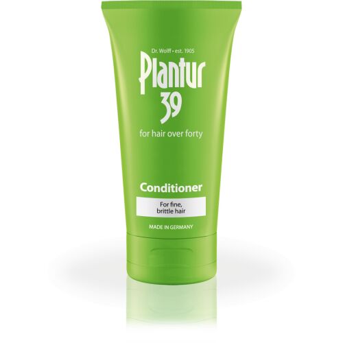 Plantur 39 Koffein Balzsam vékonyszálú és törékeny hajra, 150ml, zöld tubusos kiszerelés nőknek negyven felett - Hajbalzsam