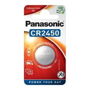 Panasonic CR2450 3V Lítium Gombelem - 1 darabos csomag - Panasonic