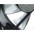 Közelkép a Thermalright X-Silent 120 PC ventilátor lapátjáról, specifikációkkal, például 12V 0,08A 1000 RPM