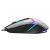 A4Tech W60 Max optikai 12000 DPI vezetékes gamer egér, oldalnézet dinamikus RGB világítási effektekkel