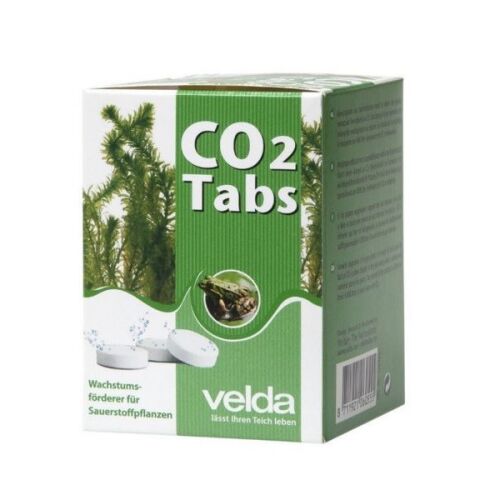 Velda Szén-dioxid tabletta 24 db tavi növények növekedéséhez és oxigénellátásához, vízinövények egészségének javítására, Velda CO2 tabletta - Kerti tó