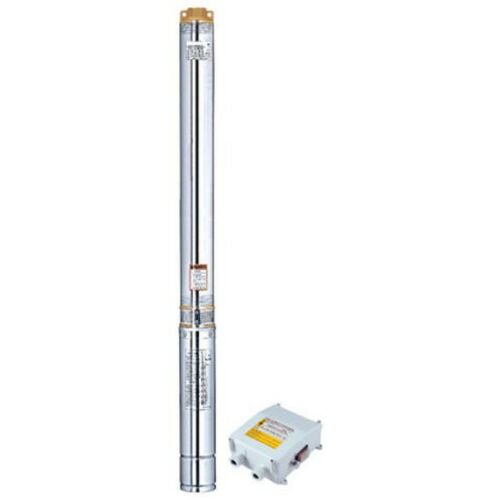 LEO 4 colos csőszivattyú DWT 2,2kW/3HP motorral, króm kivitel, mélykúti és öntözőrendszerekhez - Merülő szivattyú