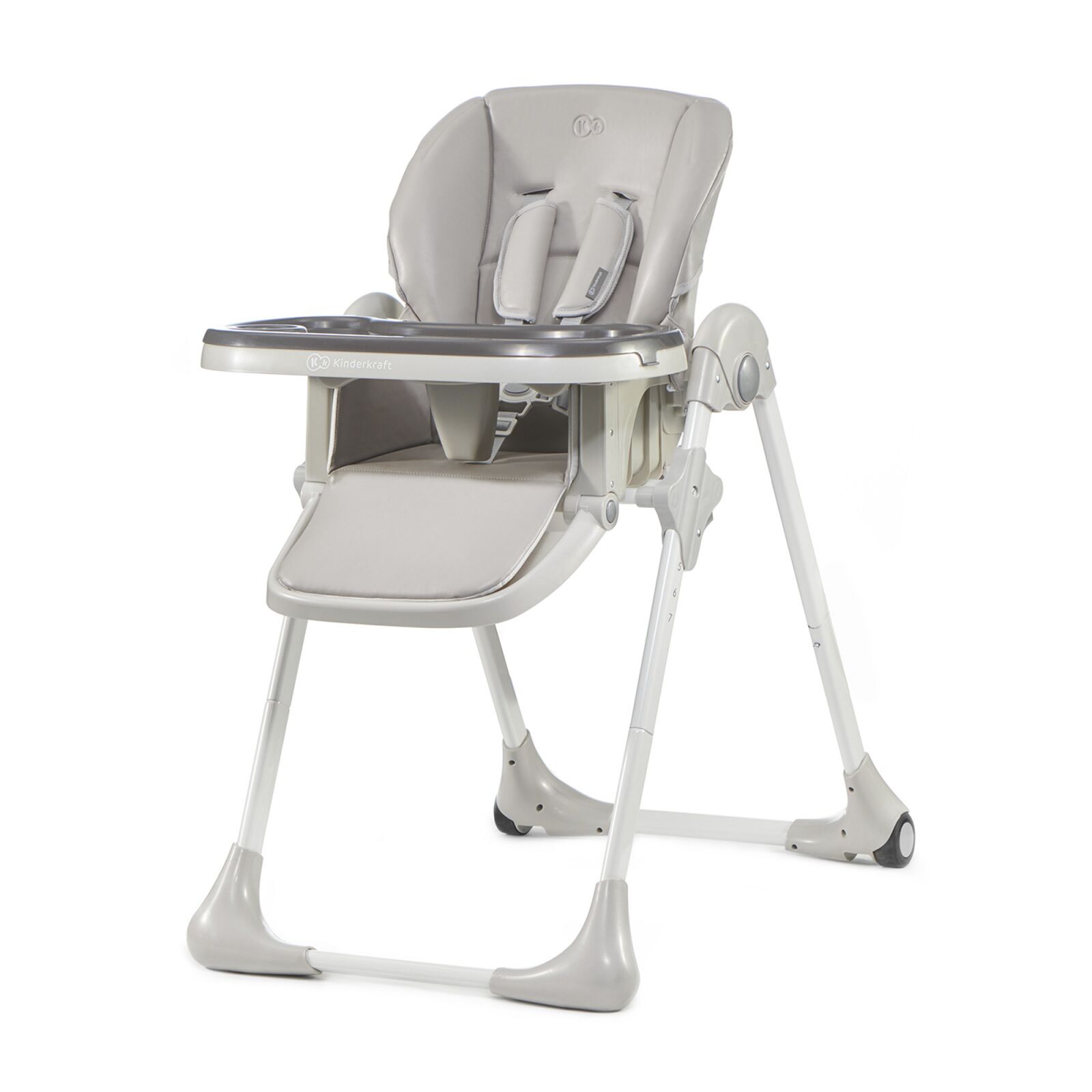 E-shop Kinderkraft Yummy Multifunkčná stolička na kŕmenie - grey