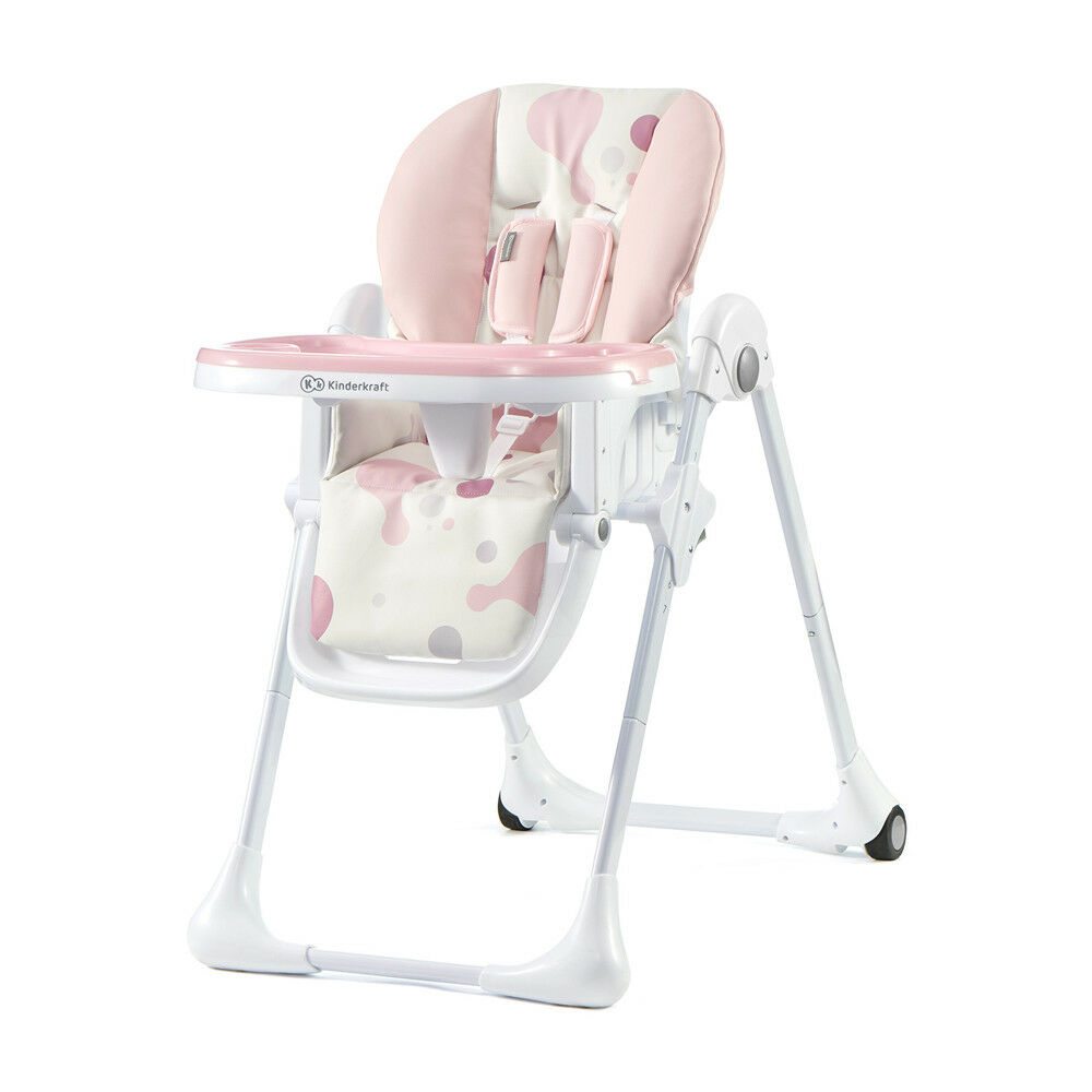 E-shop Multifunkčná stolička na kŕmenie Kinderkraft Yummy - pink