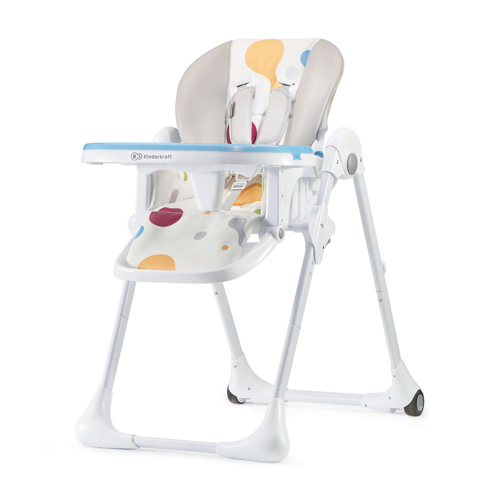 E-shop Multifunkčná stolička na kŕmenie Kinderkraft Yummy - Polka Dots