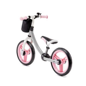 Bicicleta fara pedeale Kinderkraft 2Way Next #roz-gri