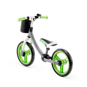 Bicicleta fara pedeale Kinderkraft 2Way Next #verde-gri