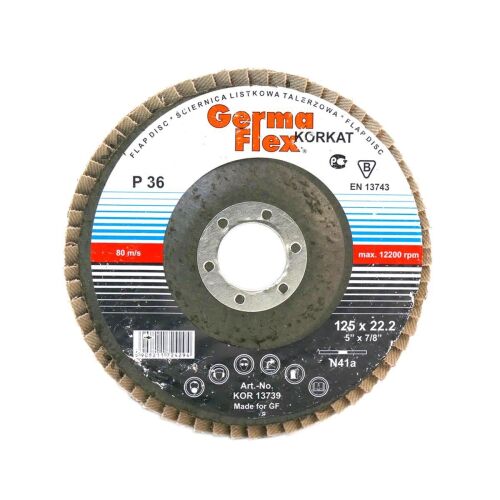 Lamellás csiszolótárcsa, P60, 125 mm 176899529 - Csiszoló kiegészítő