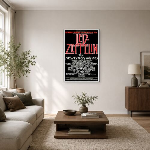 Led Zeppelin Knebworth koncertplakát vászonkép 176915438 
