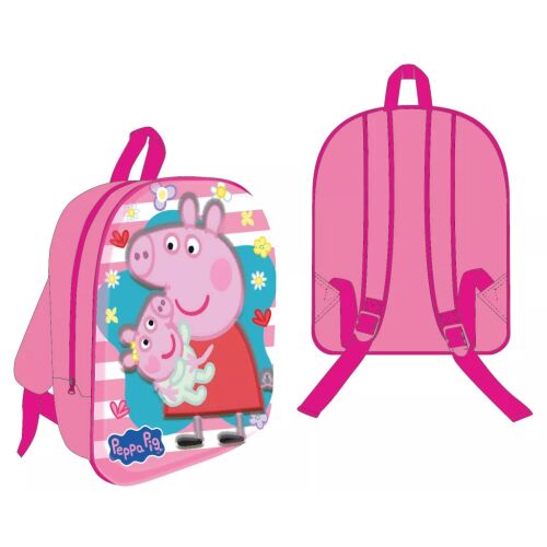 Peppa malac Evie 3D hátizsák, táska 30 cm 176943855 - Iskolakezdés és iskolaszer