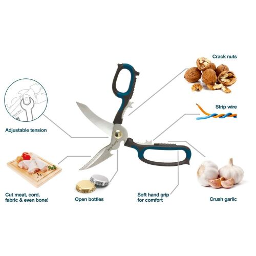AnySharp multifunkciós olló, acél, 23 cm 176950322 - Konyhai olló