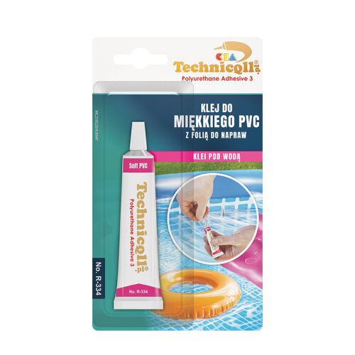 Technicqll ragasztó PUHA PVC-hez - 20 ml R-334 176989611 - Medence javító eszköz