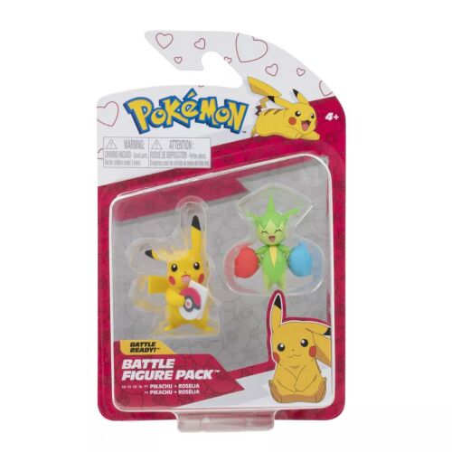 Pokémon 2 db-os figura csomag - Posalia és Valentin napi Pikachu (PKW2487) 177016582 