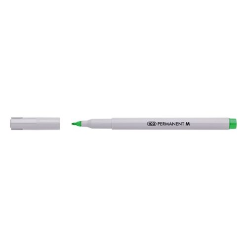 Alkoholos marker ICO Permanent M zöld 177023437 - Alkoholos marker