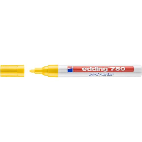 Lakkmarker, 2-4 mm, EDDING "750", sárga 177024100 - Lakkmarker