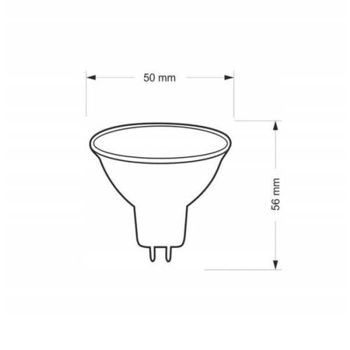 MR16 LED izzó 12V 2W 4000K Eco Light 177043452 - Izzó