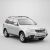 Ezüst Subaru Forester III (SH) 2007-2013 autó, bemutatva a jármű kompatibilitását az ablaktörlő lapátokkal