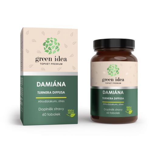 Damiána kapszula 60 db - Green idea 177107737 - Étrendkiegészítő