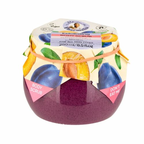 Mama Pharmelia szilvás hámlasztó testradír – 250 ml 177108429 - Testradír