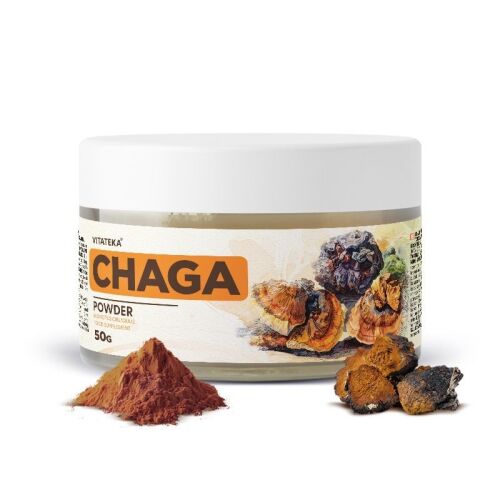 Vitateka Chaga gombapor – 50 g 177108394 - Étrendkiegészítő