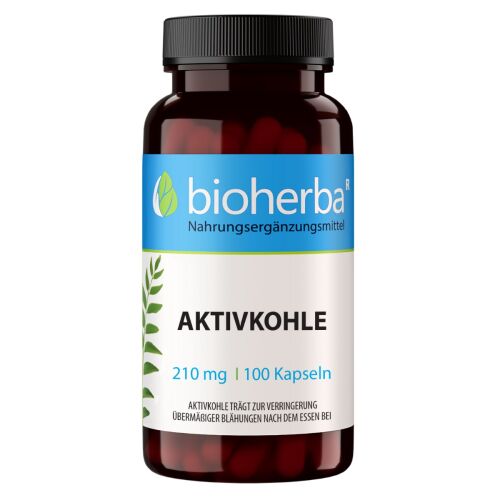 Bioherba Aktív szén 210 mg – 100 kapszula 177108465 - Étrendkiegészítő
