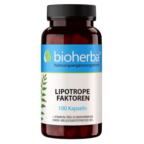 Lipotrop faktorok – 100 kapszula – Bioherba 177108582 - Étrendkiegészítő