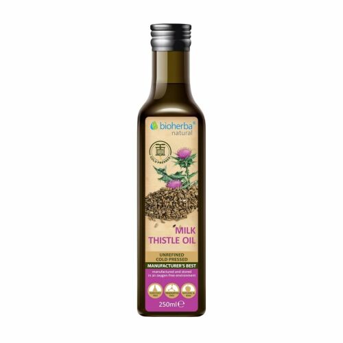 Hidegen sajtolt máriatövisolaj – 250 ml – Bioherba 177109513 - Étolaj