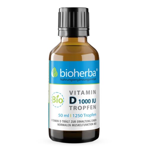 D-vitamin cseppek 1000 NE (25 µg) - Bioherba 177110281 - Vitamin