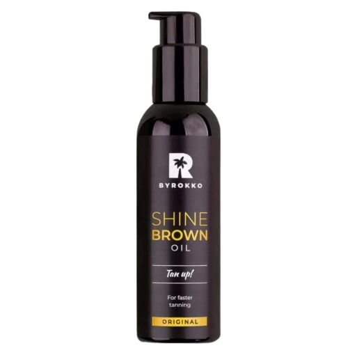 Byrokko Shine Brown Oil barnulásgyorsító olaj 150 ml 177121158 - Barnító krém és olaj