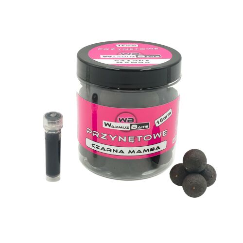 BLACK MAMBA csaligolyók 16mm + booster 177123829 - Csalizó bojli