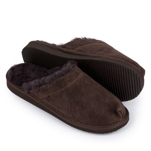 IRE SHOES férfi bőr papucs, birkagyapjúval bélelve 41 177141761 - Férfi papucs
