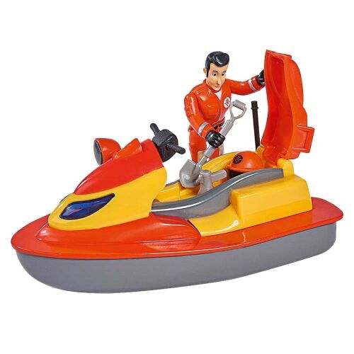 Sam, a tűzoltó jet ski kerekekkel és figurával 177173813 - Játék autó